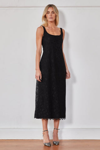 Bloom Dress - Black Lace