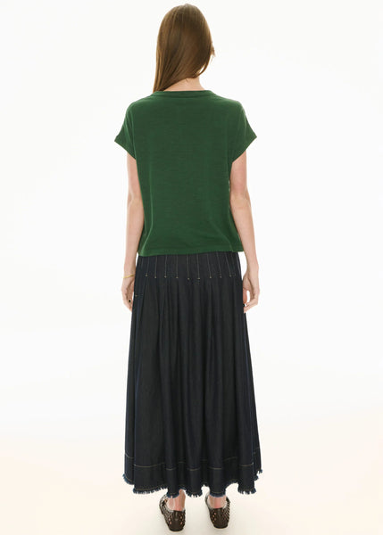 Doyle Denim Skirt - Indigo