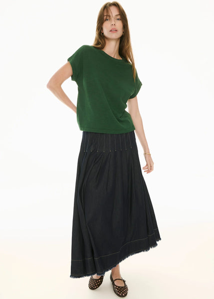 Doyle Denim Skirt - Indigo