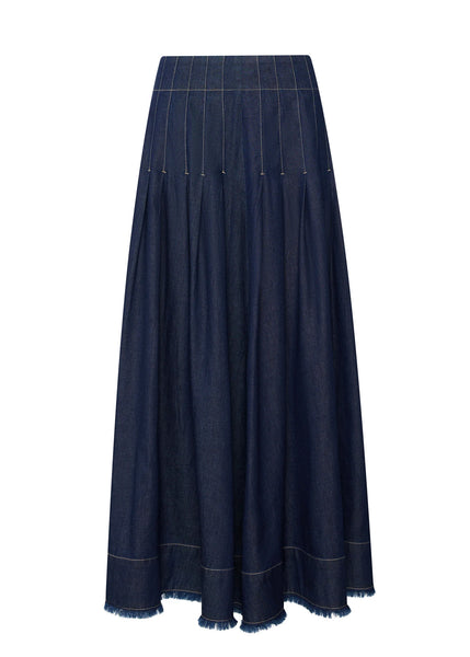 Doyle Denim Skirt - Indigo