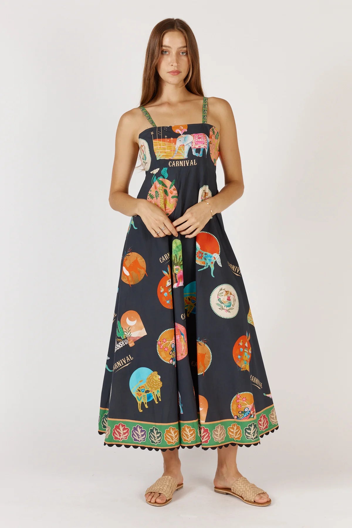 Down Under Sundress - Black