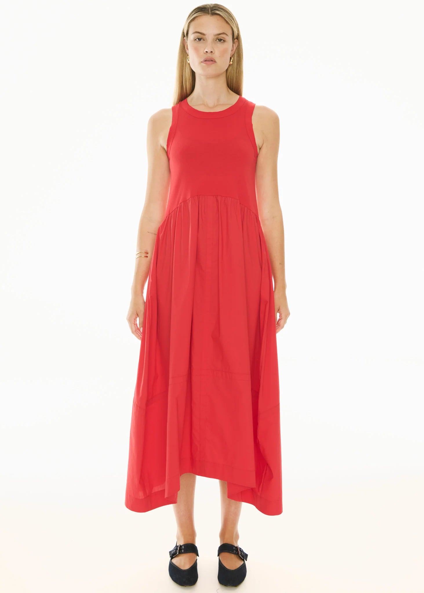 Belle Tank Dress - Red
