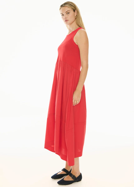Belle Tank Dress - Red
