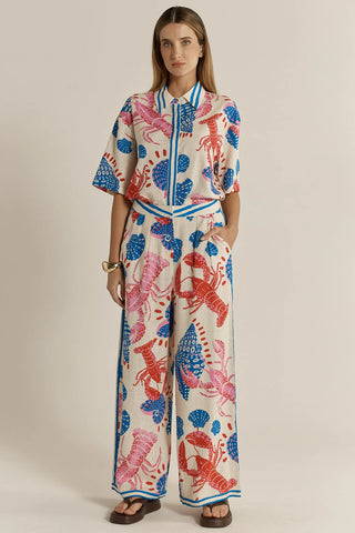 Soleil Pant - Lobster Cream