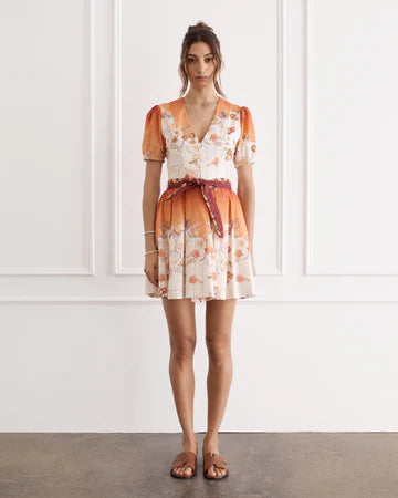 Maya Mini Dress - Lotus