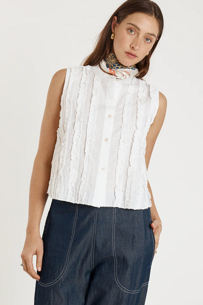 Camargue Top - White