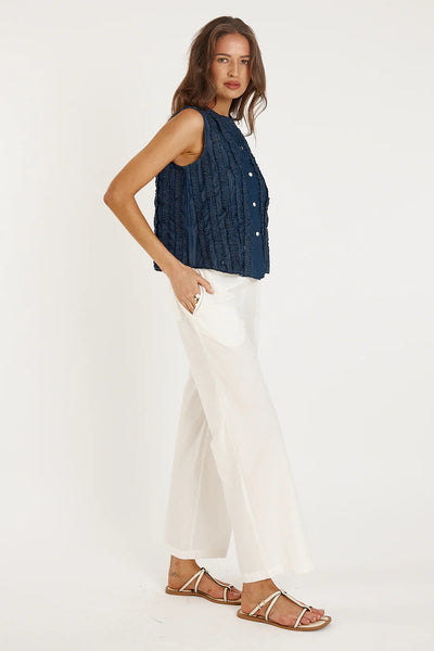 Camargue Top - Denim