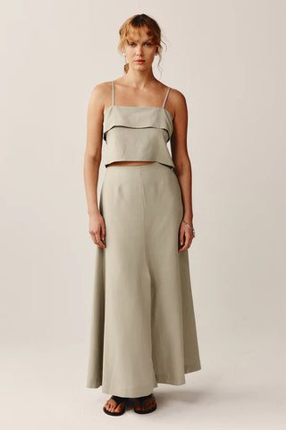 Zara Skirt - Wasabi A FURTHER 15% OFF AUTOMATICALLY APPLIED AT CHECKOUT - et seQ fashion