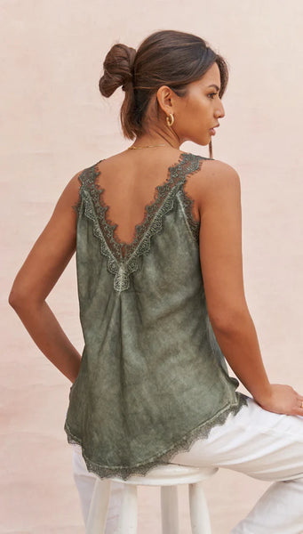 Solange Camisole - Khaki