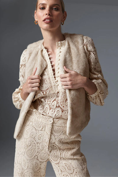 Affirm Vest - Ecru
