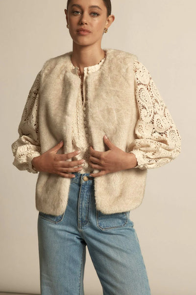 Affirm Vest - Ecru
