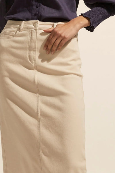 Accord Skirt - Stone - 30% OFF AUTOMATICALLY APPLIED AT CHECKOUT - et seQ fashion