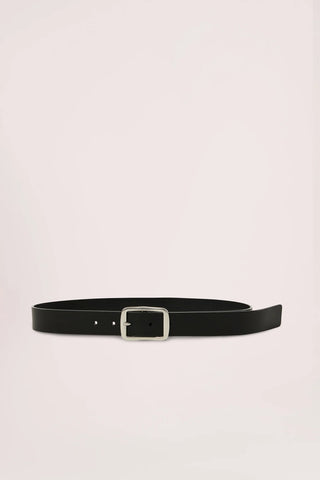 Classic Leather Belt - Black