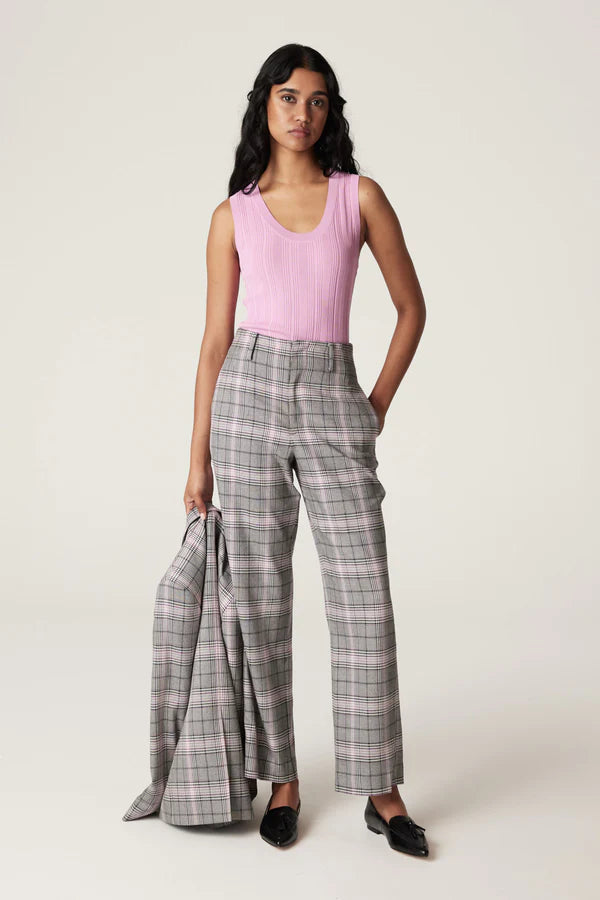 Elton Check Pant - Pink Check A FURTHER 15% OFF AUTOMATICALLY APPLIED AT CHECKOUT