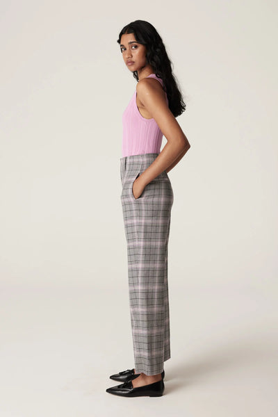 Elton Check Pant - Pink Check A FURTHER 15% OFF AUTOMATICALLY APPLIED AT CHECKOUT