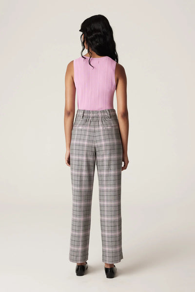 Elton Check Pant - Pink Check A FURTHER 15% OFF AUTOMATICALLY APPLIED AT CHECKOUT