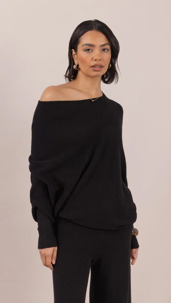 Natalie Sweater - Black - et seQ fashion