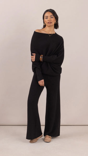 Natalie Sweater - Black - et seQ fashion