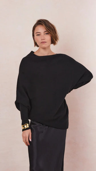 Natalie Sweater - Black - et seQ fashion