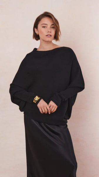 Natalie Sweater - Black - et seQ fashion