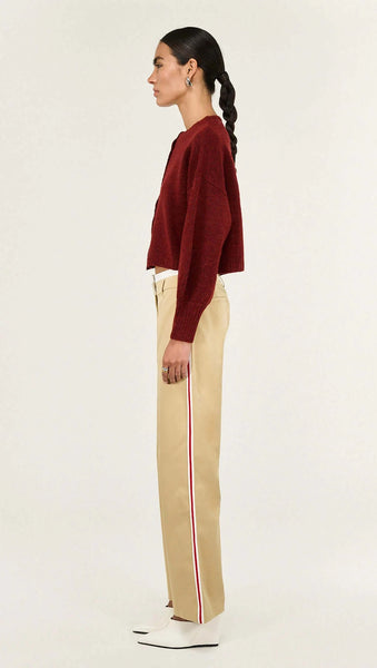 Sigrid Cardigan - Wine - et seQ fashion