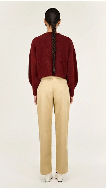 Sigrid Cardigan - Wine - et seQ fashion