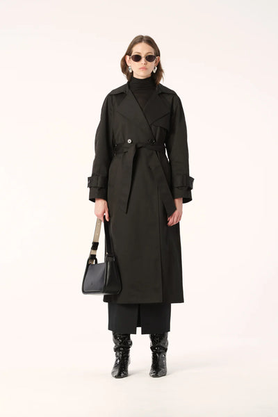 Shiro Trench - Black - PRE ORDER