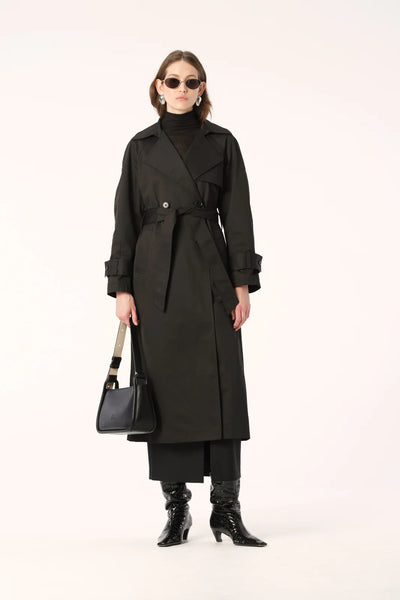 Shiro Trench - Black - PRE ORDER