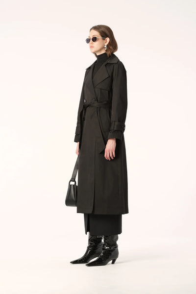 Shiro Trench - Black - PRE ORDER