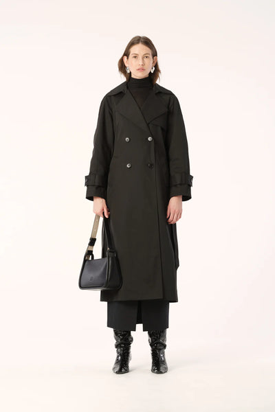 Shiro Trench - Black - PRE ORDER