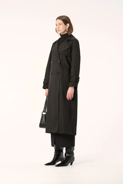 Shiro Trench - Black - PRE ORDER