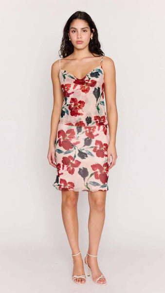 Arabella Bias Cami - Red Floral - et seQ fashion