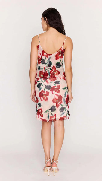 Arabella Bias Cami - Red Floral - et seQ fashion