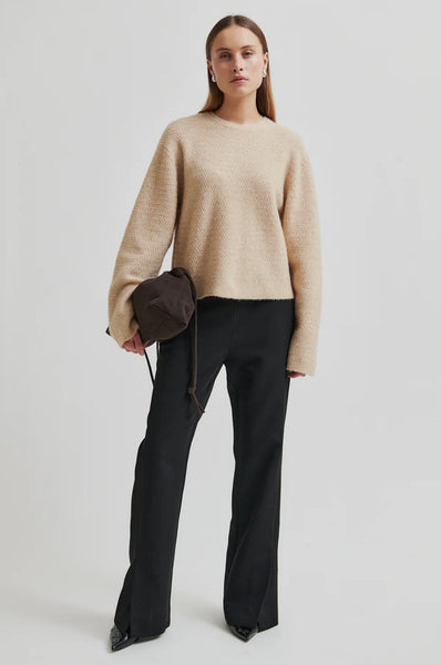 Ivalo Flared Pant - Black - et seQ fashion