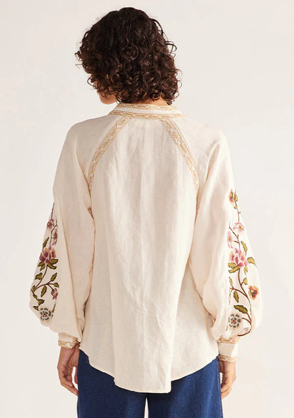 Camille Blouse - Ivory A FURTHER 15% OFF AUTOMATICALLY APPLIED AT CHECKOUT - et seQ fashion