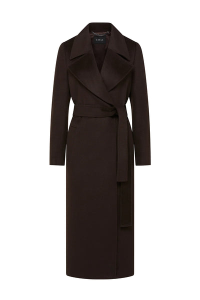 Evans Wool Coat - Espresso - et seQ fashion