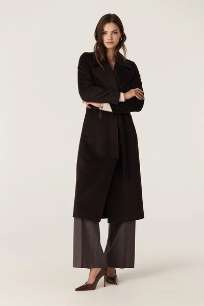 Evans Wool Coat - Espresso - et seQ fashion