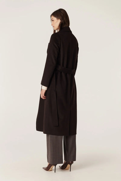 Evans Wool Coat - Espresso - et seQ fashion