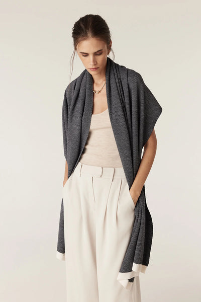 Superfine Merino Singlet - Oatmeal - et seQ fashion