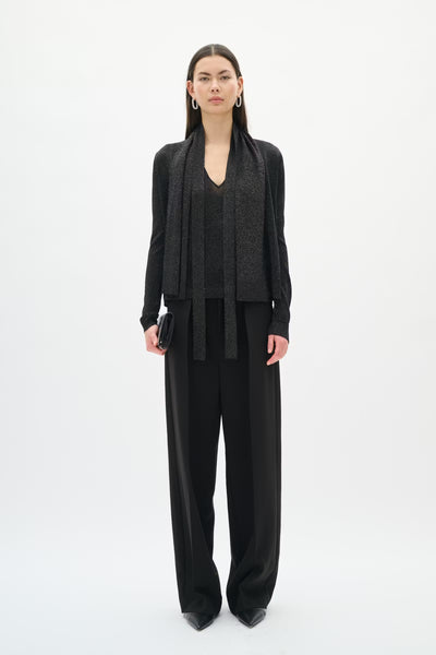 Thani Cardigan - Black Glitter - et seQ fashion