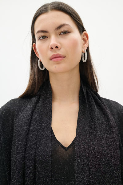 Thani Cardigan - Black Glitter - et seQ fashion