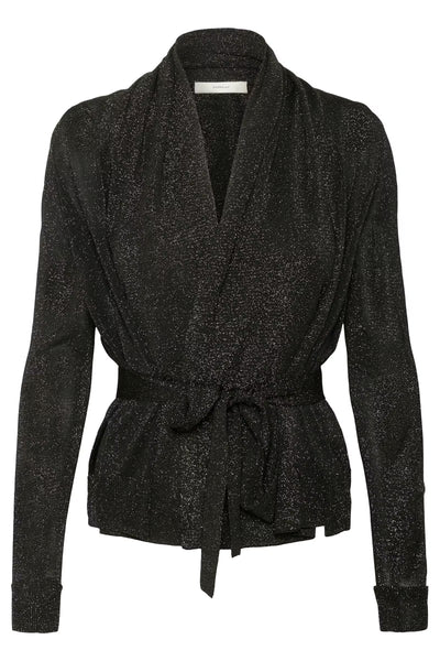 Thani Cardigan - Black Glitter - et seQ fashion