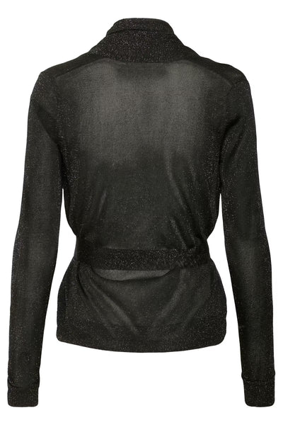 Thani Cardigan - Black Glitter - et seQ fashion