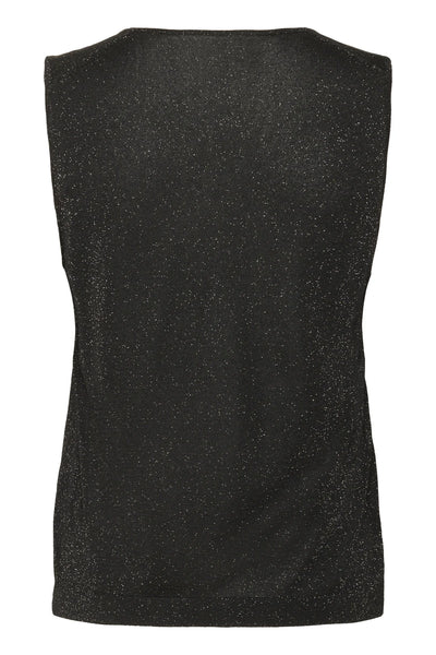 Thani Tank - Black Glitter - et seQ fashion