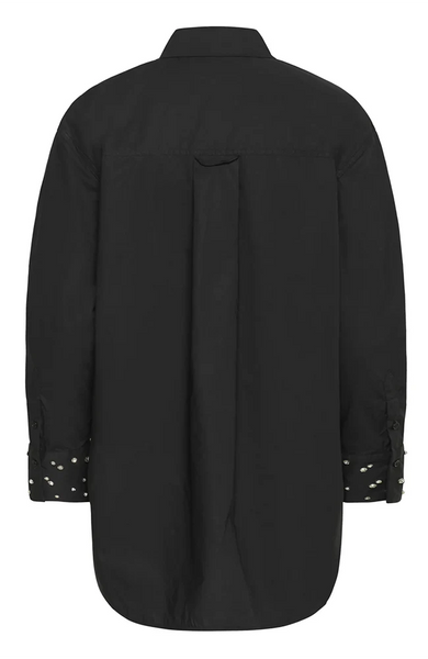 Dallas Sequin Shirt - Black - et seQ fashion