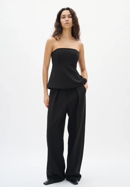 Zoeh Barrel Pant - Black - et seQ fashion