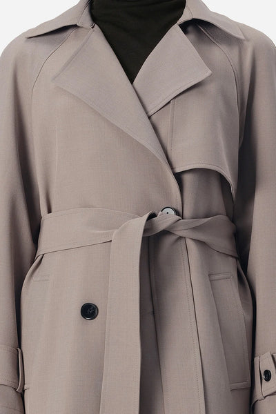 Murphy Trench - Granite - 30% OFF AUTOMATICALLY APPLIED AT CHECKOUT