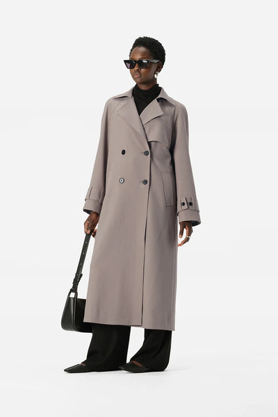 Murphy Trench - Granite - 30% OFF AUTOMATICALLY APPLIED AT CHECKOUT