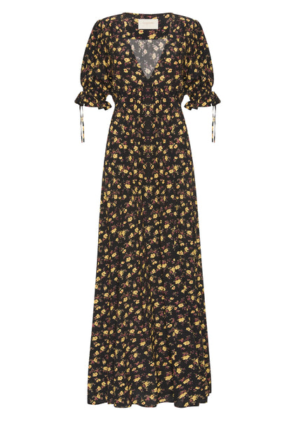 Annamika Maxi Dress - Black Eloise Ditsy Floral A FURTHER 15% OFF AUTOMATICALLY APPLIED AT CHECKOUT