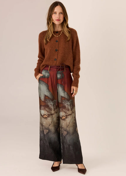 Palisades Silk Pant - Palisades Print - et seQ fashion